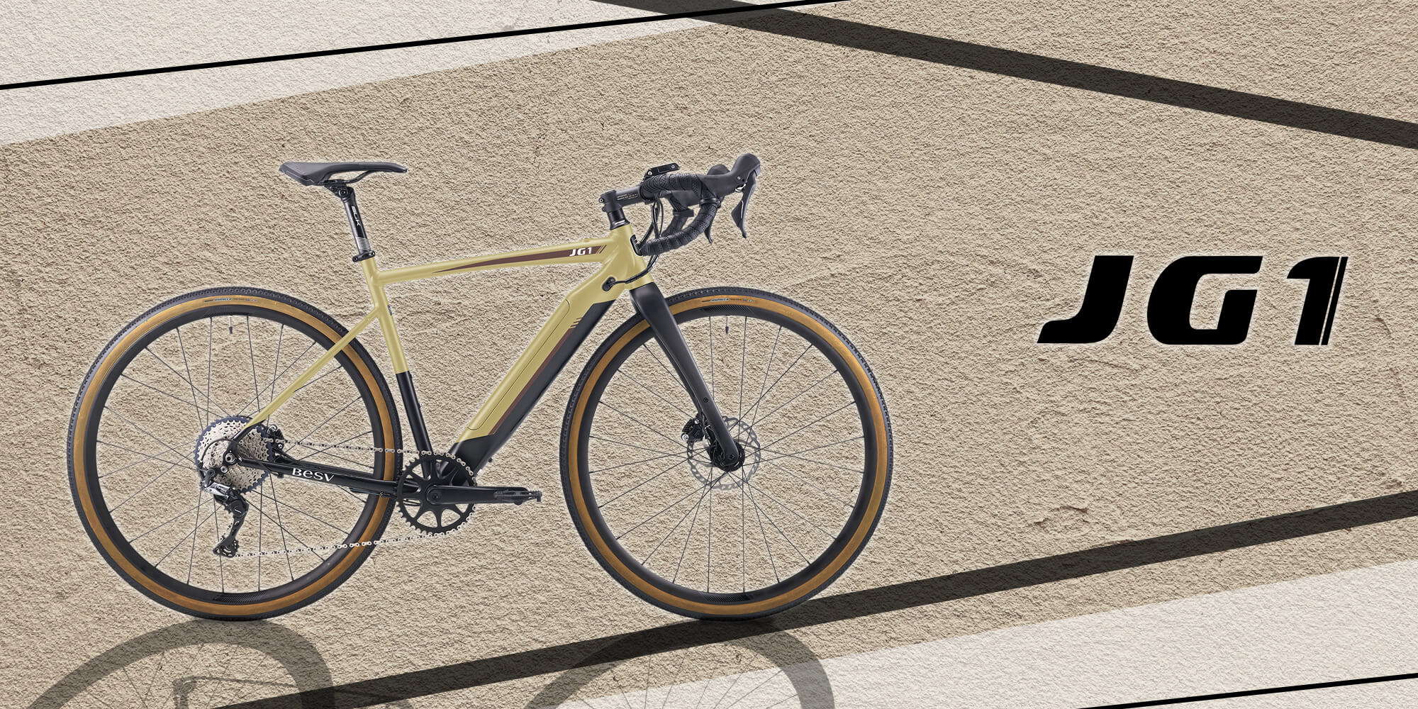 BESV JG-1 eグラベルロードバイク電動アシスト自転車 JG1- e-Bike ✕ グラベルロードバイク。eスポーツバイクの最適解