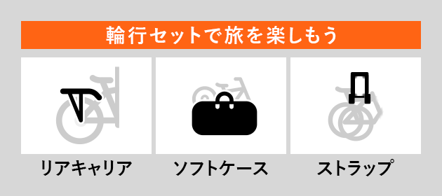 輪行セットで旅を楽しもう